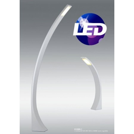 Lampara de pie arco LED serie PURE.   SANTELICES