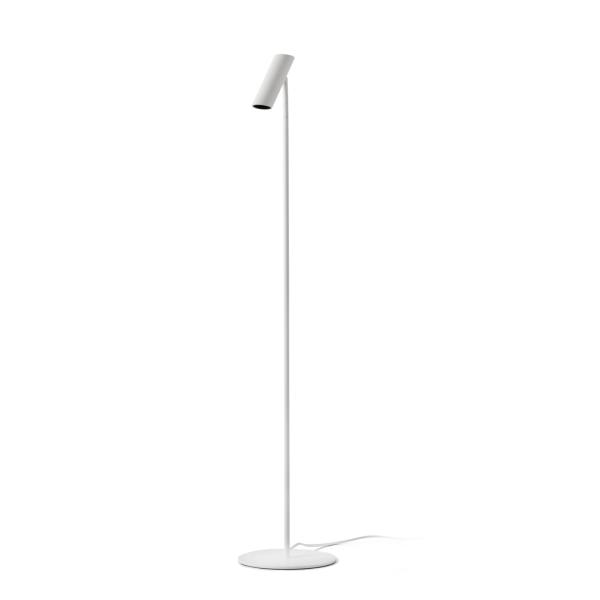Lampara de pie LEO LED blanca Faro Barcelona 