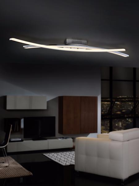 Plafon Linur Schuller - 2 barras modernas con luz LED