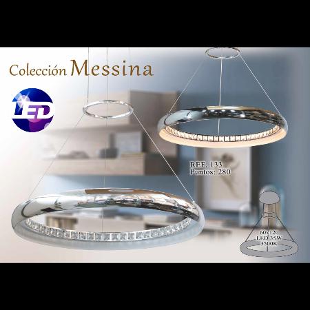 Lámpara de techo LED Messina.    Marinisa