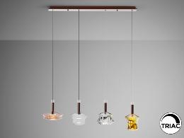 SCARLETT - LAMPARA 4L- COLORES - SCHULLER