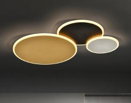 UMBRA PLAFON ORO-NEGRO-BLANCO - SCHULLER