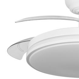 Ventilador Parlatore Blanco Fabrilamp - Motor DC Ø48-107cm
