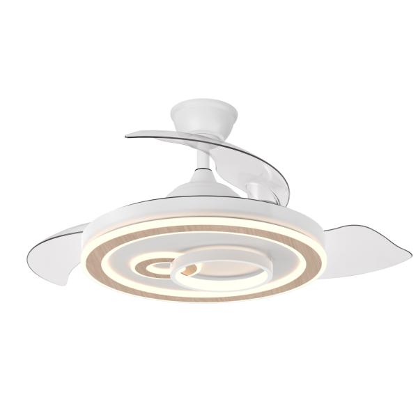 Ventilador Sultan Fabrilamp Blanco - Motor DC Ø107cm