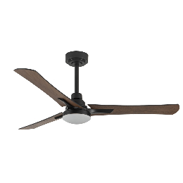 Ventilador CORO Negro Fabrilamp - Motor DC Ø132cm