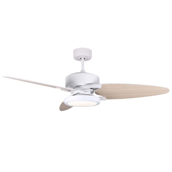 Ventilador Cross Blanco Fabrilamp - Motor DC Ø132cm