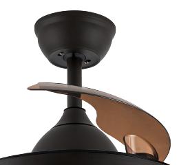 Ventilador CALA Marrón - Fabrilamp. Motor DC Ø41cm