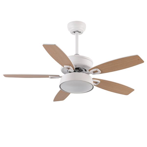 Ventilador BRAW Blanco Fabrilamp - Motor DC. 107cm.Ø