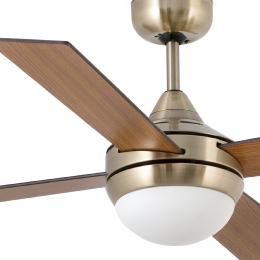 Ventilador Icaria FARO - Oro envejecido 132cm. Ø