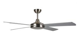 Ventilador sin luz Ostro Niquel Fabrilamp - 132cm.Ø