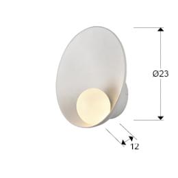 BOL-APLIQUE BLANCO G9 - SCHULLER