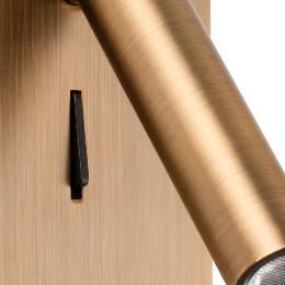 Aplique lector SUAU bronce LED Faro Barcelona