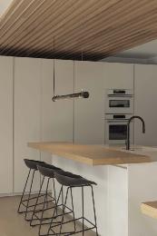 Colgante SCUBA LOUVER 1200 negra 36W Faro