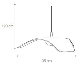 Lámpara Wing Mimax Lighting - Lámpara colgante LED