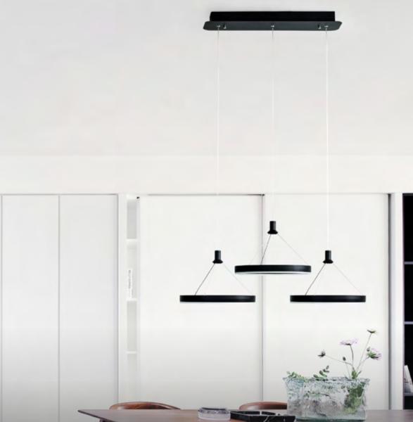 Lampara KELEKTRON - HOOP 3 colgante Iluminación LED 