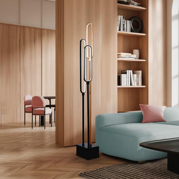 COLETTE-PIE SALON 3L NEGRO-ORO ROSA - SCHULLER