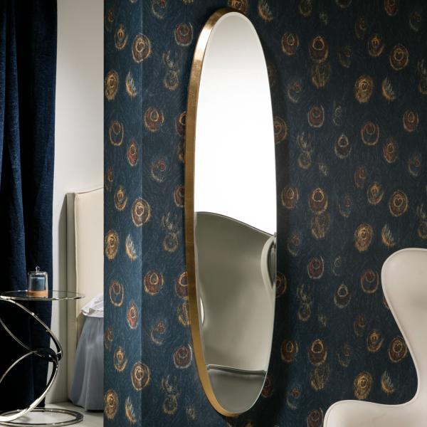 Espejo ARIES Ovalado Oro - Schuller - 136x36cm