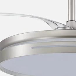 Ventilador MICENAS Niquel Fabrilamp - Motor DC Ø108cm