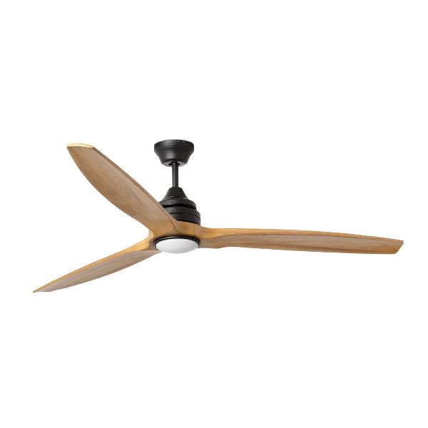 Ventilador ALO Negro FARO - Motor DC Luz Led Ø152cm.