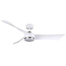 Ventilador TEMPEL Blanco Fabrilamp - Motor DC. 132cm.Ø