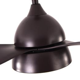 Ventilador KOHILO Marron Oscuro - Fabrilamp  Motor DC Ø132cm