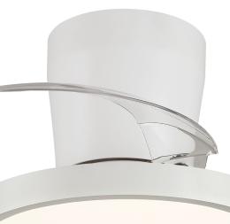 Ventilador Retractil Melody-XS Blanco con base P&B - Motor DC. 30-68cmØ.