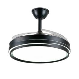 Ventilador Retractil Selina-L Negro P&B - Motor DC. 50-108cmØ.