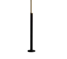 Lampara de pie Vertical Mantra Negra - Luz LED - 2 Tamaños