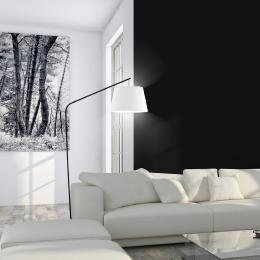 Lampara de pie Talbot Negro/Blanco Alemar - Bombilla E27