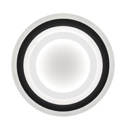 Plafon led GALET negro led 38w 3116lm 4000k - ALEMAR