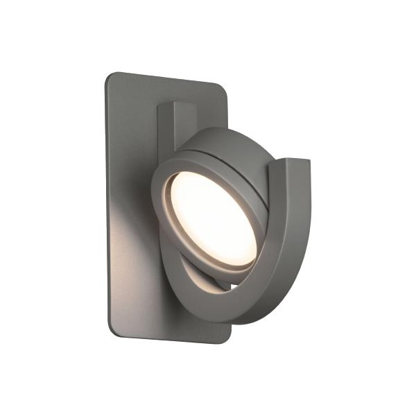 Aplique exterior Iguazu Gris Oscuro - 1 luz Mantra