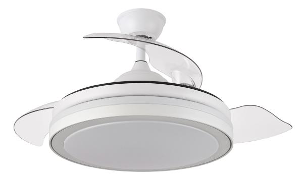 Ventilador ESPARTA Blanco Fabrilamp - Motor DC Ø107cm