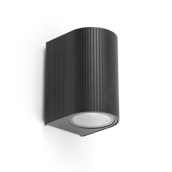 Aplique exterior ESTELA negro 1 luz Faro Barcelona