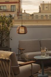 Colgante exterior NARITA marrón óxido Faro