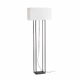Lámpara pie VESPER marrón Faro/beige Faro Barcelona