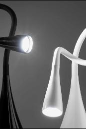 Flexo LENA blanca LED 3w Faro Barcelona