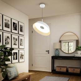 Lampara colgante VERTIGO Blanco - Schuller - Luz LED