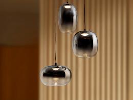 ONICE- LAMPARA 3L NEGRO-SMOKE D30 - SCHULLER