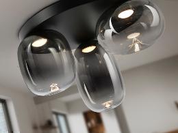 ONICE- PLAFON 3L NEGRO-SMOKE - SCHULLER