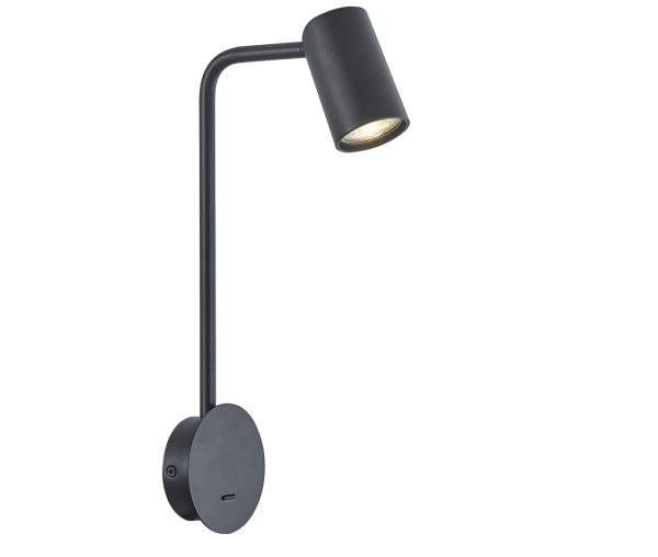 Aplique interior SAL Negro Mantra - Bombilla Led