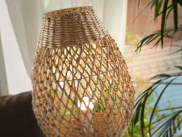 YAIZA SOBREMESA PAPEL TRENZADO H55 - SCHULLER