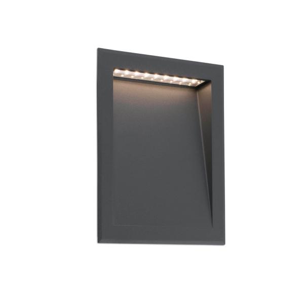 Empotrable SOUN 105 LED gris oscuro Faro Barcelona
