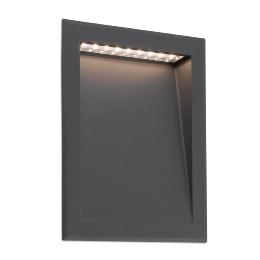 Empotrable SOUN 105 LED gris oscuro Faro Barcelona