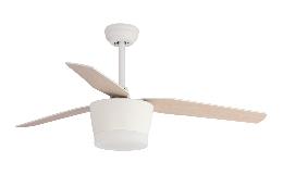 Ventilador Amur Zima Lighting - Blanco Ø132cm LED