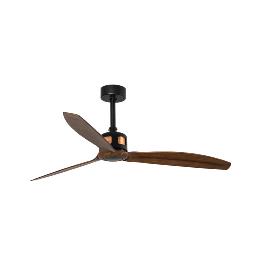 Ventilador COPPER Negro FARO - Motor DC Sin luz 128cm.Ø