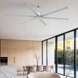 Ventilador ANDROS Niquel FARO- Motor DC Ø213cm.