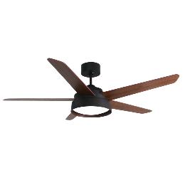 Ventilador LEBECHE Marron Fabrilamp - Motor DC. 132cm.Ø