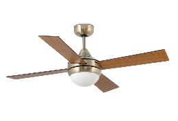Ventilador Icaria FARO - Oro envejecido 132cm. Ø