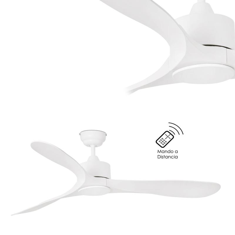 Ventilador Luzon Faro - blanco sin luz 132cm. Ø.