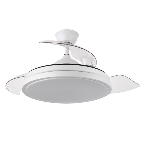 Ventilador Escorpion Blanco Fabrilamp - Motor DC Ø107cm